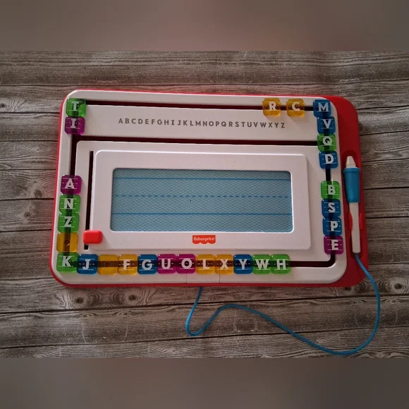 10/$40 Fisher-Price Magnetic Writing Board & Alphabet Tiles
