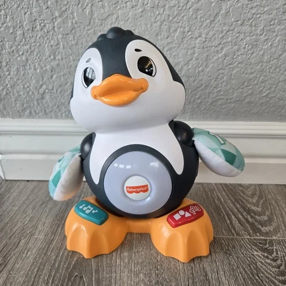 Fisher-Price Linkimals Cool Beats Penguin Learning Toy Interactive Music‎ Works