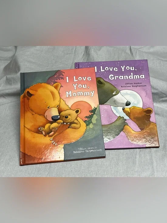 I Love You Mommy & I Love You Grandma Hardcover Book Set Jillian Harker