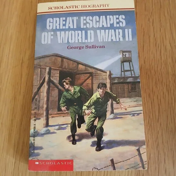 Great Escapes of World War 2 by George Sullivan used paperback
