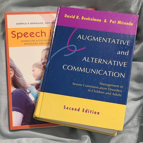 Augmentative and Alternative Communication Book Speech, Special Education