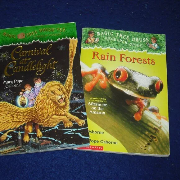 Magic Tree House : Carnival at Candlelight + Rain Forest  by Mary Pope Osborne