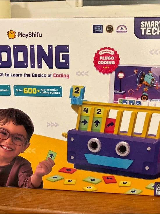 Coding Toy Kit for Kids - Purple & Yellow
