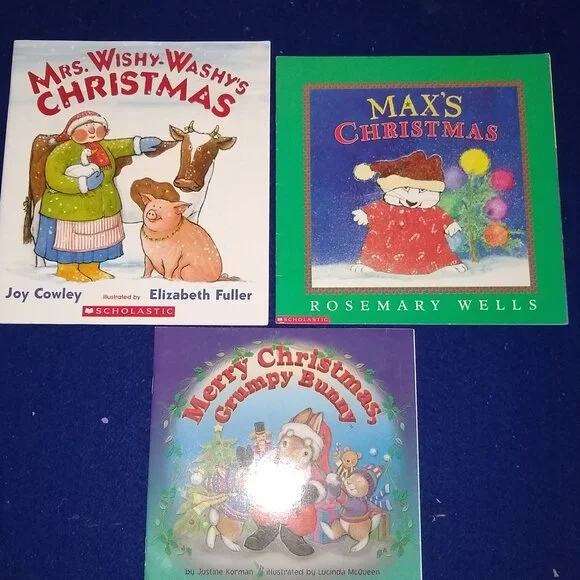 Max's Christmas + Merry Christmas, Grumpy Bunny + Mrs Wishy-Washy's Christmas