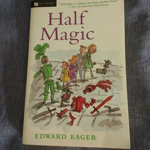 Vintage Half Magic by Edward Eager 1999 Used Paperback