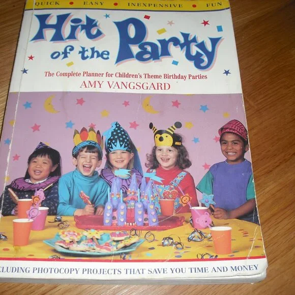 Hit of the Party Complete Planner Children's Theme Birthday Parties Vangsgard