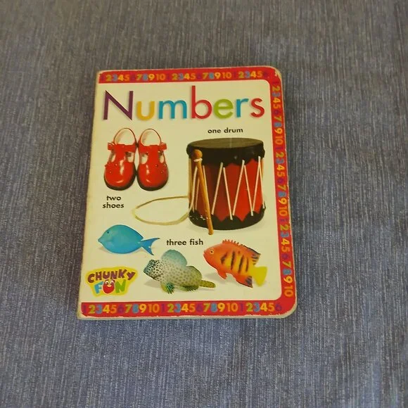 Chunky Fun Number 1 to 10 Board-book used