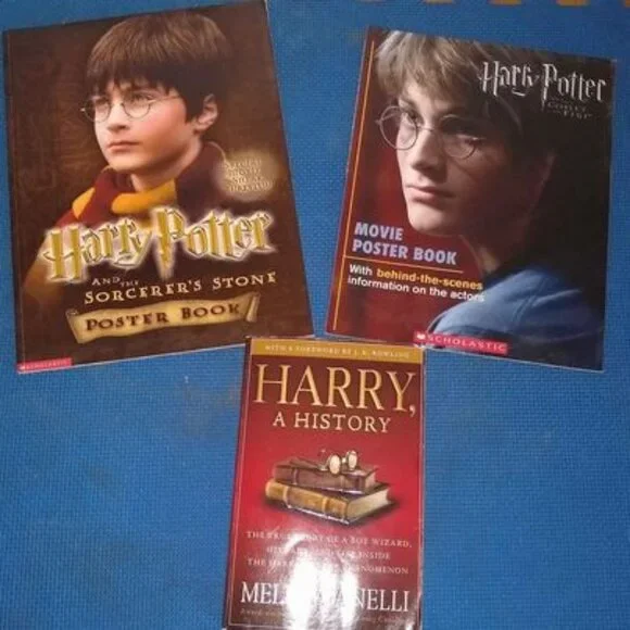 Harry Potter & the Sorcerer's stone + Movie Poster +  True Story of a Boy Wizard