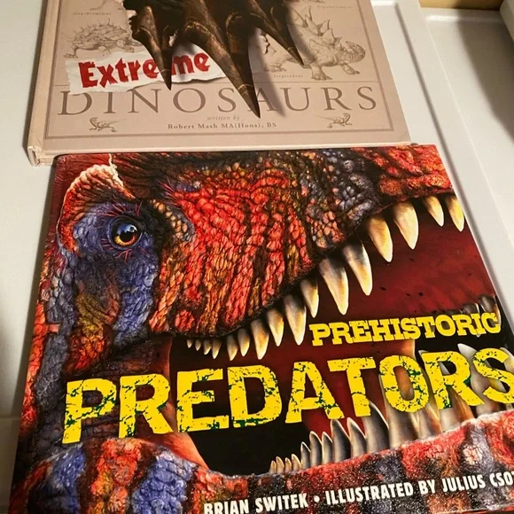 - Predators and dinosaurs books