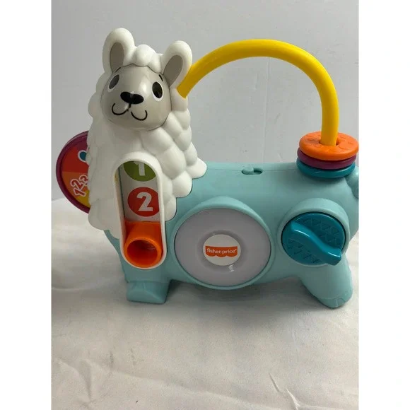 Fisher-Price Linkimals 1-2-3 Llama Musical Interactive Baby Toy Light-Up HJR18
