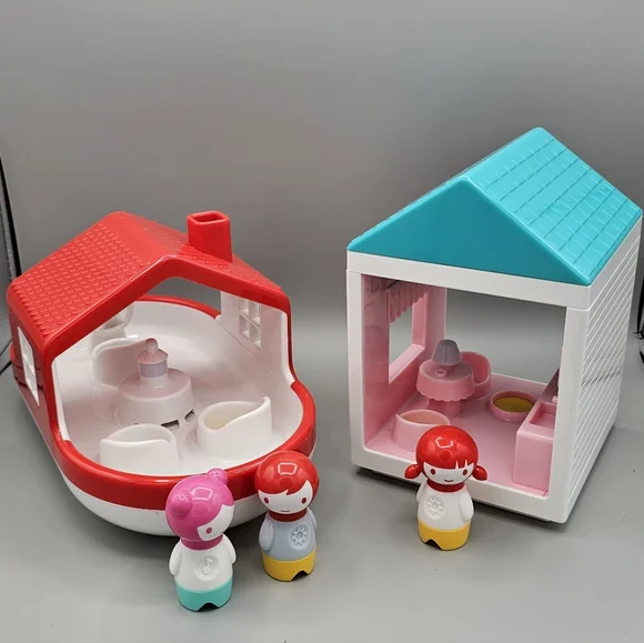 Kid O Myland Houseboat Play House Dining Set Complete Dolls Light Sound Play Htf