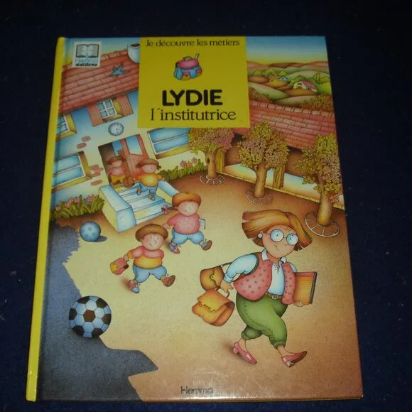 Lydie L'institutrice by Sylvie Rainaud 1992 French Hardcover Vintage
