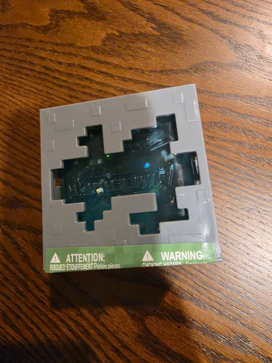 Minecraft Jellycube Squishy Blue