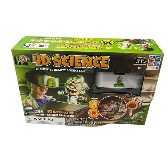 PROFESSOR MAXWELL'S 4D SCIENCE AUGMENTED REALITY SCIENCE LAB AWARD WINNING STEM