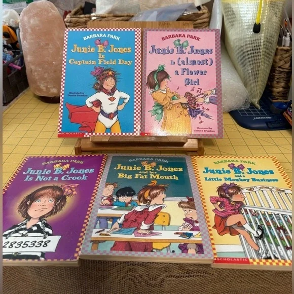 5 Junie B. Jones Kids Books, # 2,3,9,13&16