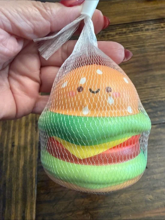 Popular Squishy Cheeseburger Stress Toy