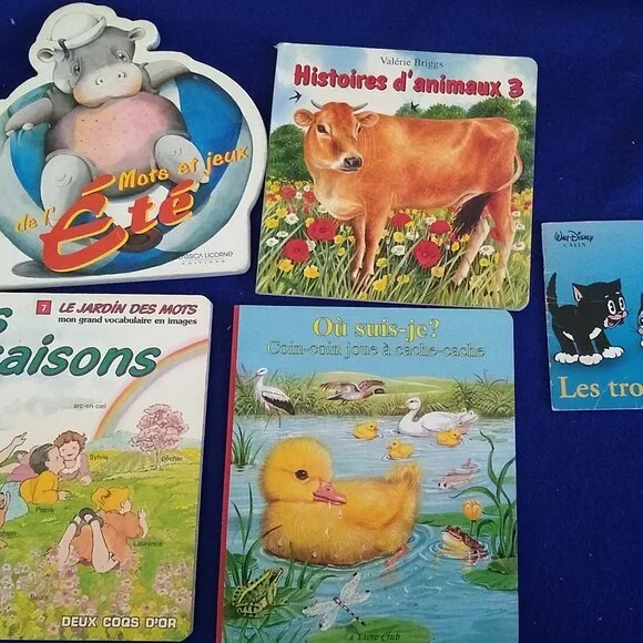 Les Trois Chatons, Mots et Jeux Ete, Histoire d'Animaux, Saisons, Coin Coin X 5