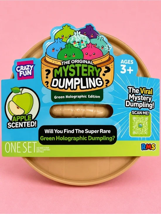 The Original Mystery Dumpling - Green Holographic Edition (Apple Scented)