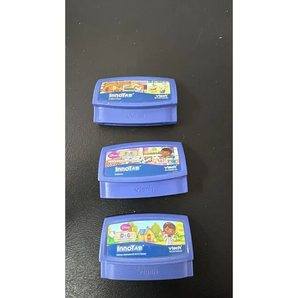 VTech Innotab Cartridges Lot of 3 Disney &  Classic Stories