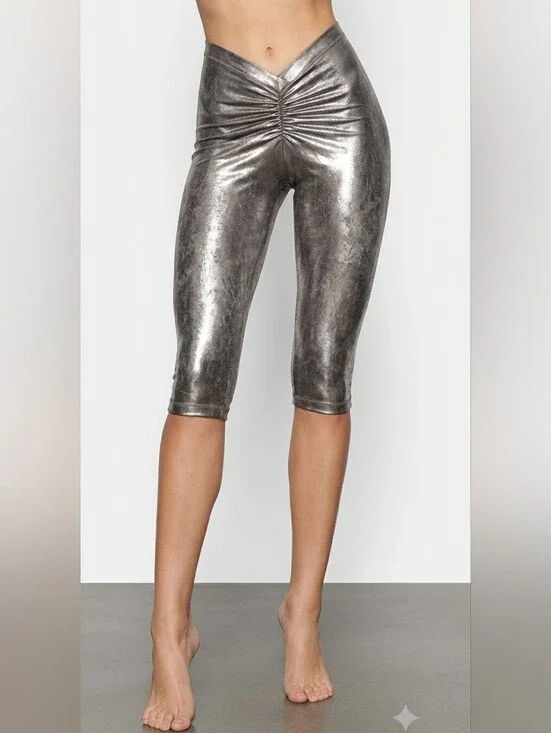 SKIMS Metallic Swim V Waist Pant