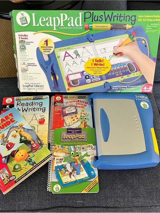 LeapFrog LeapPad PlusWriting Learning Tablet - Blue