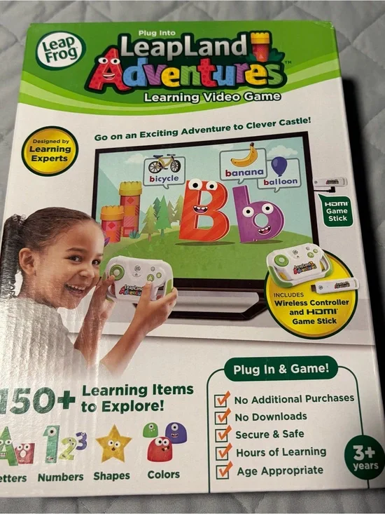 LeapLand Adventures Learning Video Game