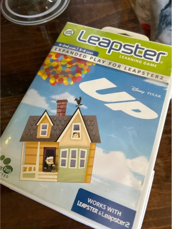 Leapster Learning Game Cartridge - Disney Pixar UP - Educational Kids Game