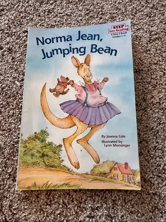 Norma Jean, Jumping Bean Step into Reading Book by Joanna Cole