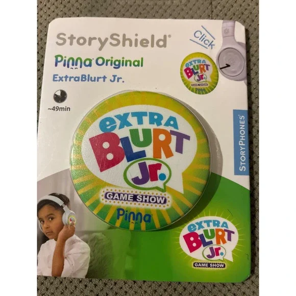 StoryPhones‎ StoryShield ExtraBlurt Jr Game Show Pinna Original Audio Disc New