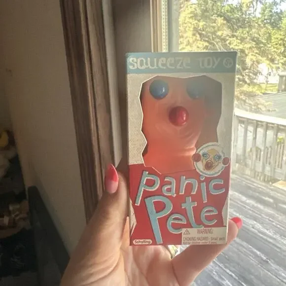 Schylling Original Panic Pete Squeeze Toy By Makers Of Needoh