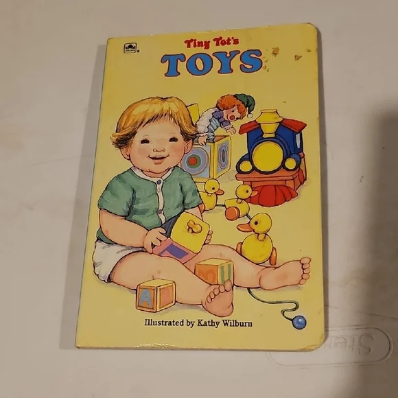 Tiny Tot's Toys Learning Book - Yellow Cover