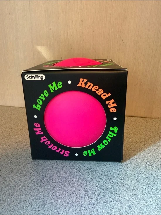 New NeeDoh Schylling Super Size Jumbo Groovy Glob Pink 4