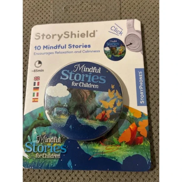 StoryPhones StoryShield Mindful Stories for Children 10 Audio Stories Relaxing‎