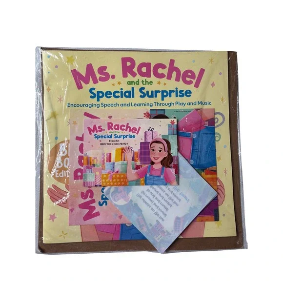 Ms. Rachel Special Surprise Event Kit Children OS Multicolor New Speech Learning