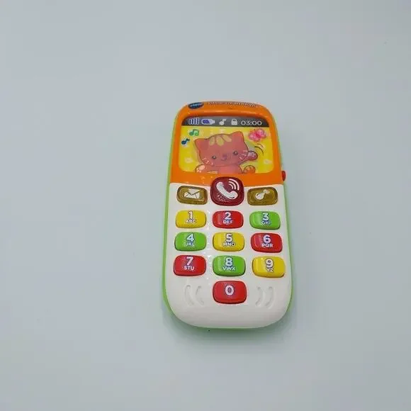 VTech Little Smart Phone Toddler Baby‎ Development Toy Lights and Sounds