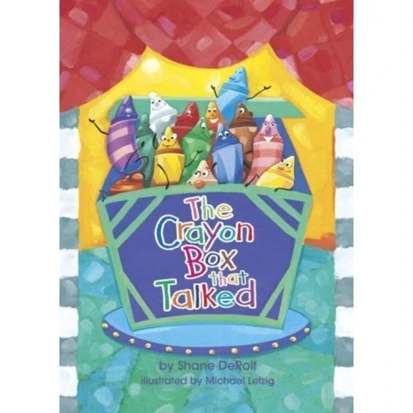 Crayon Box That Talked by‎ Shane Derolf (2014, Children's Board Books)