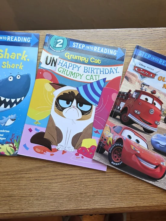 3 Step into Reading Level 2 stories