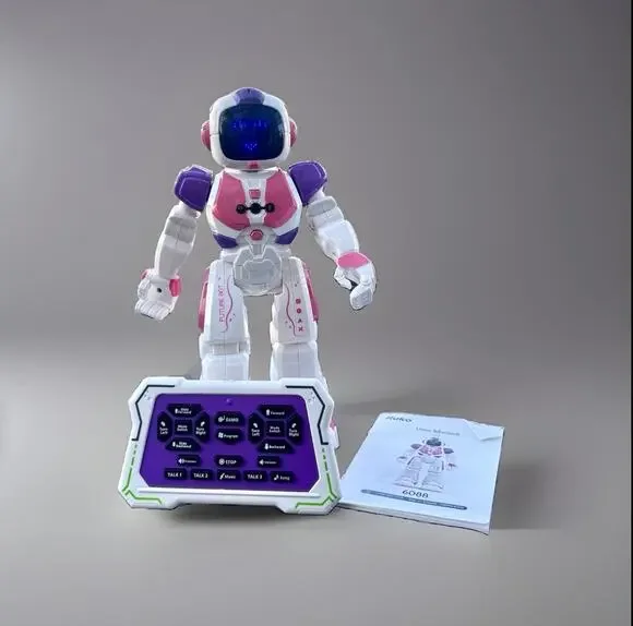 Ruko 6088 RC Robot Interactive Programmable Toy Tested Working w/ Remote Manual