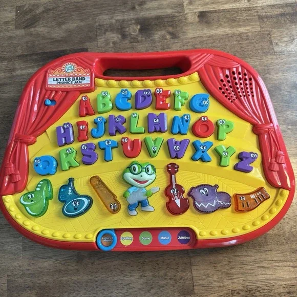 Leap Frog Letter Band Phonics Jam Toy Teaches Letters And Words WORKS