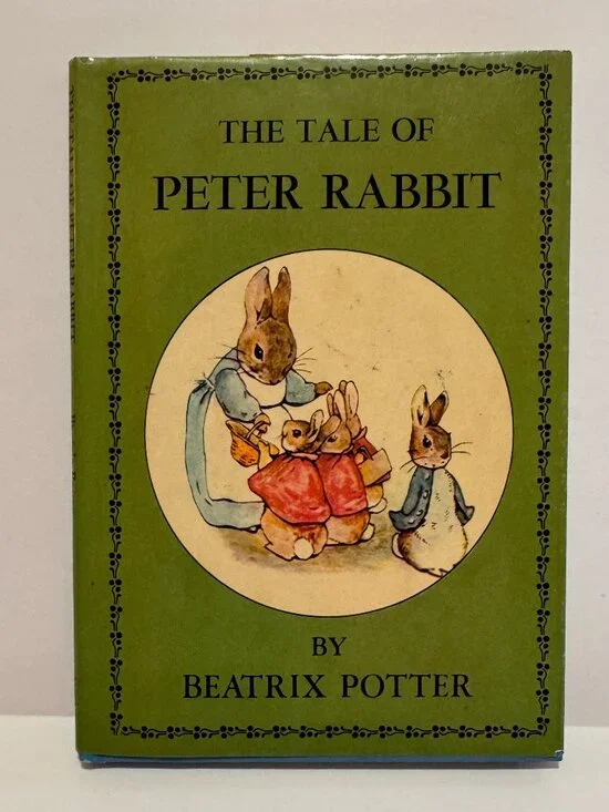 Beatrix Potter The Tale of Peter Rabbit Hardcover Dust Jacket Avenel Books 1988