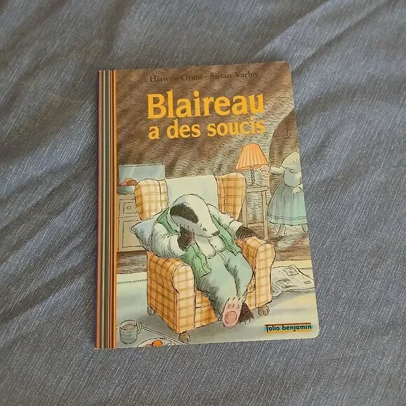 Blaireau a des Soucis by Hiawyn Oram 1997 French New Paperback