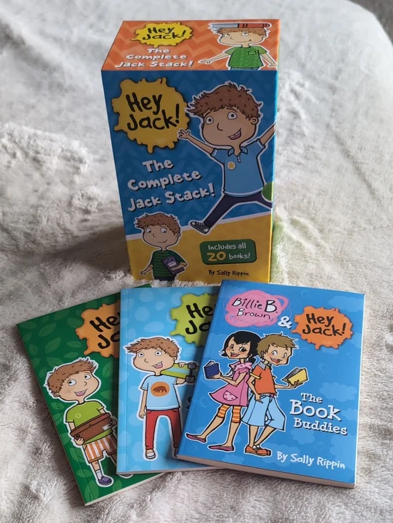 Kids Book Set –  Complete Hey Jack! Stack +3 Totaling 23 Hey Jack! Books