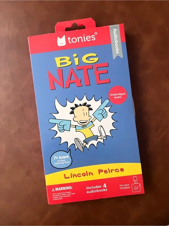 Tonies Big Nate Audiobook Set for Toniebox - 7+ hours content
