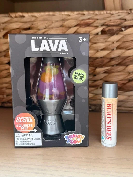 LAVA Squish & Flow Lava Lamp squishy