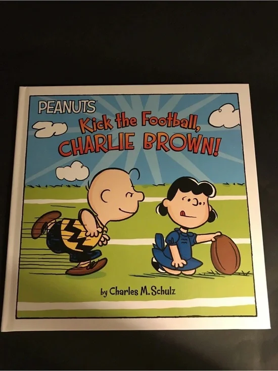 Peanuts Charlie Brown Football Book - NEW