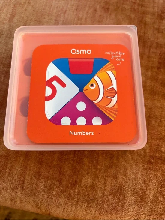 NEW Osmo Numbers Learning Cards - Orange Educational Set for Kids