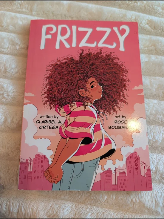 Frizzy by Claribel A. Ortega is a middle-grade graphic novel