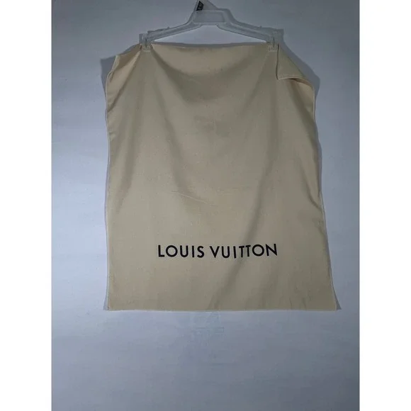 Louis Vuitton Dust Bag Beige Monogram Storage Pouch Authentic Luxury Accessory L