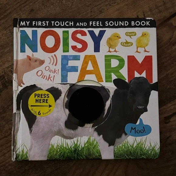 Noisy Farm Touch and Feel Sound Book