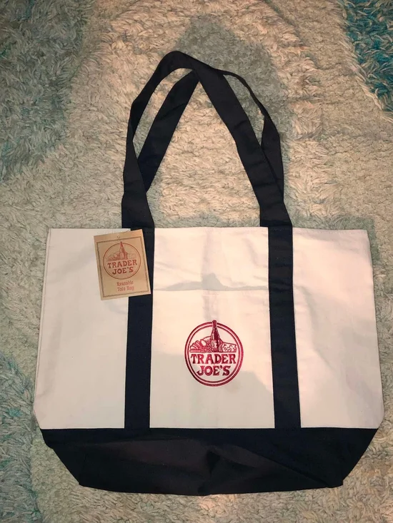 Trader Joe's Regular (Large) Canvas Tote Bag